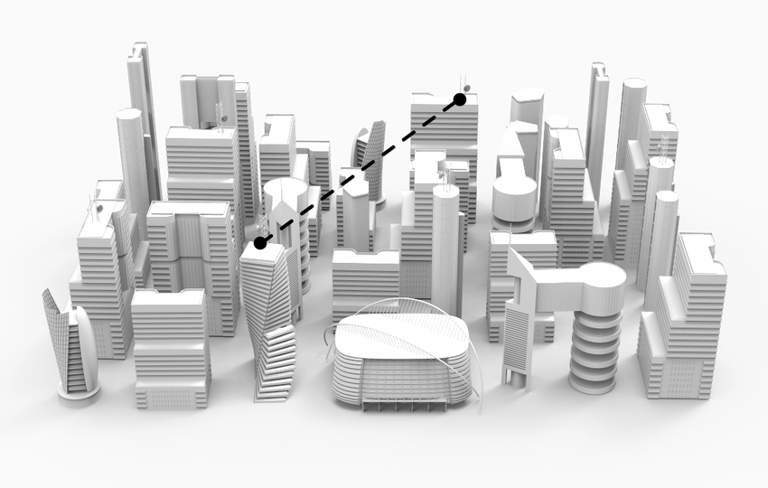 Enlaces de internet wifi Airnet 3 enlace punto a punto