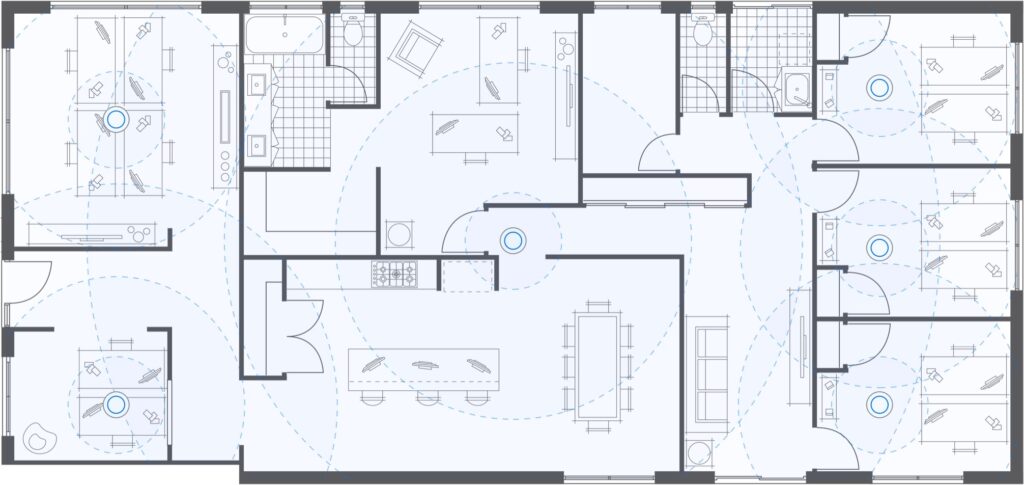 WiFi Comunitario edificios 1 planos wi fi