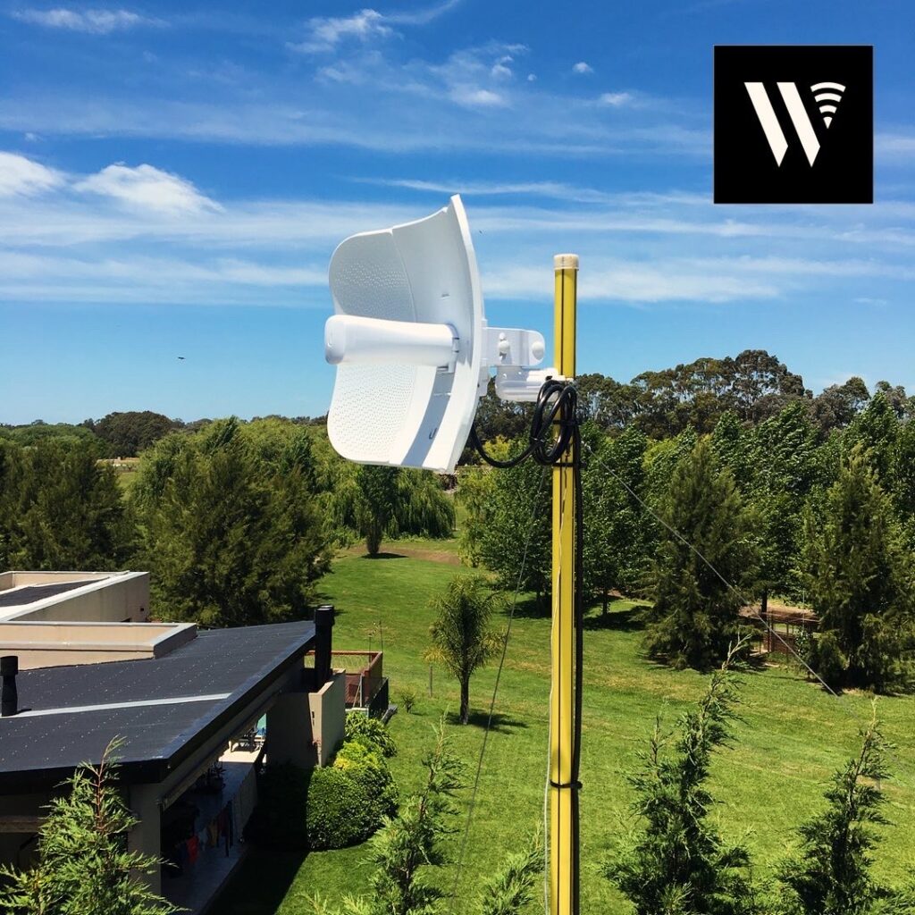 enlace punto a punto con Litebeam Unifi4