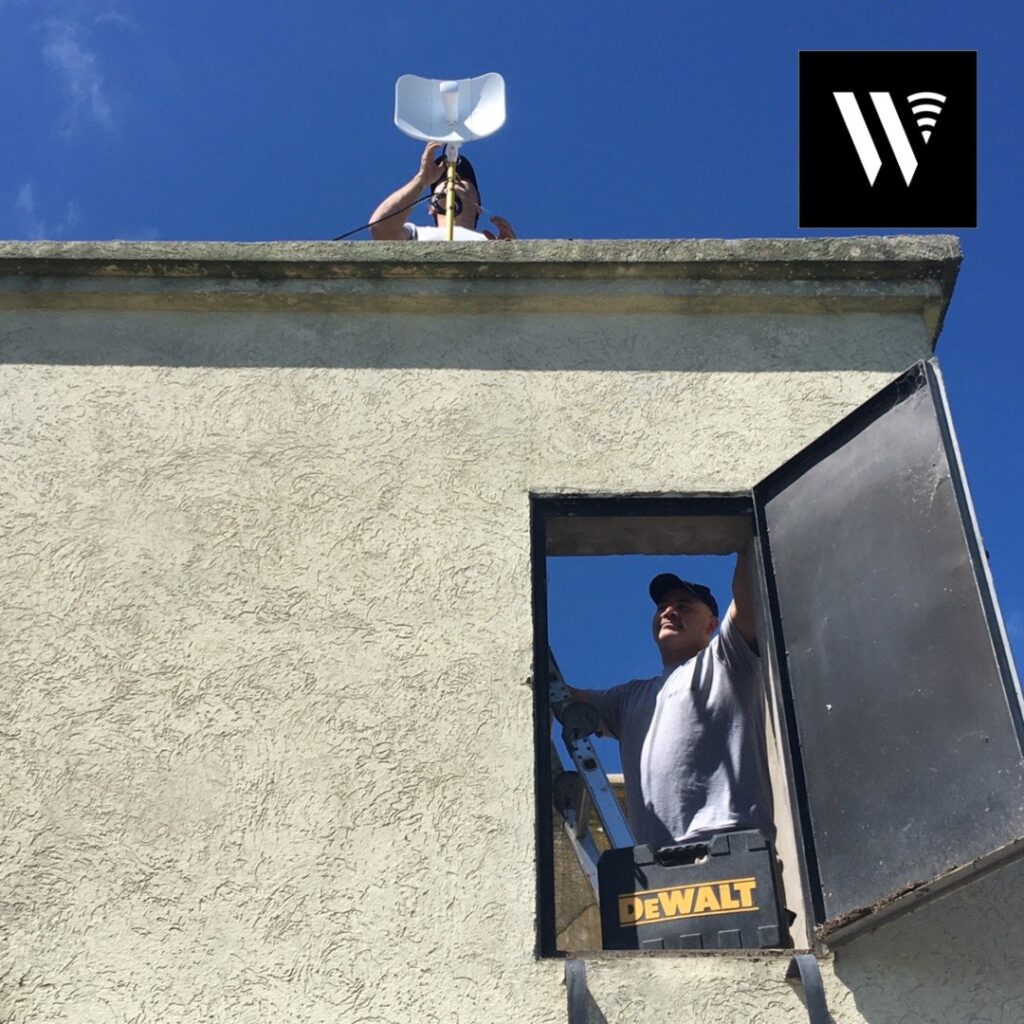 enlace punto a punto con Litebeam Unifi5