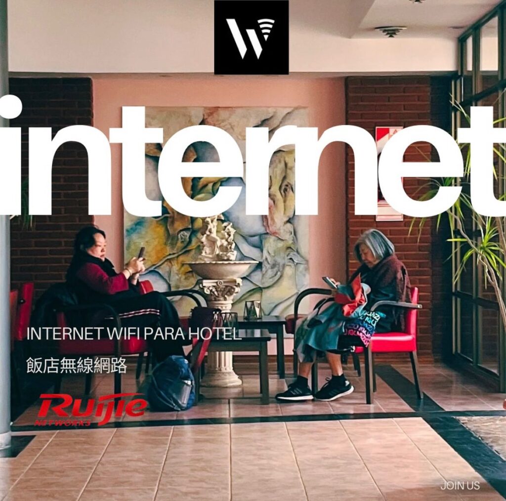 Wifilink Ruijie Networks internet wifi en hotel Niken Necochea