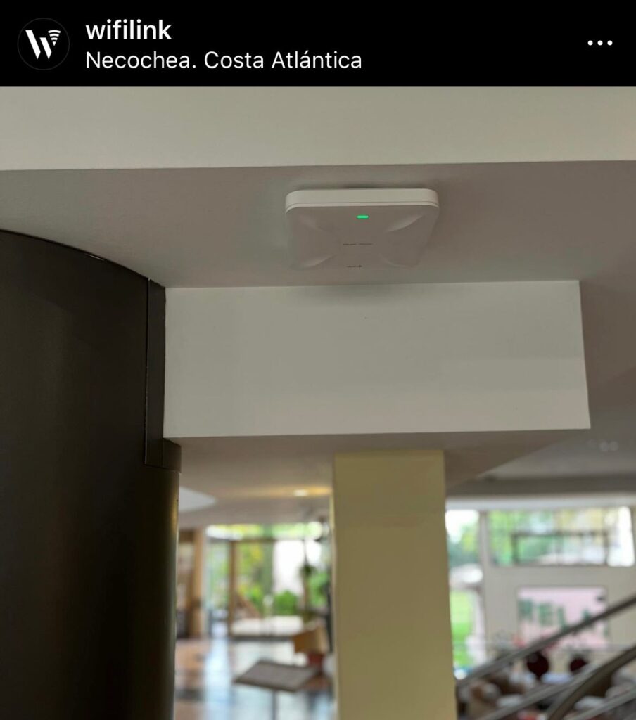 Wifilink Ruijie Networks internet wifi en hotel Niken Necochea.5