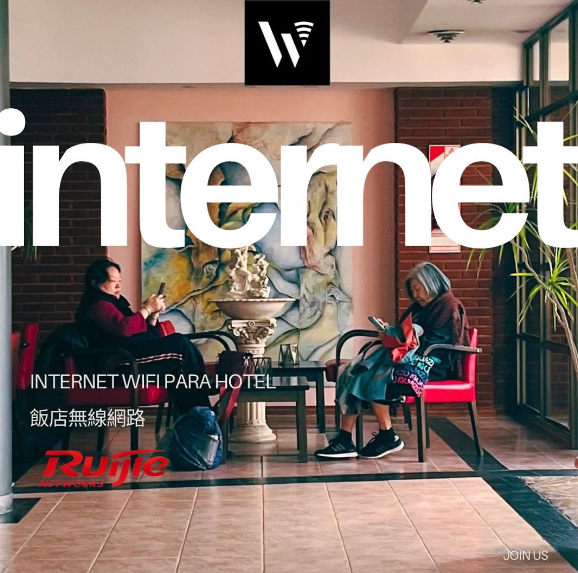 Wifilink Ruijie Networks internet wifi en hotel Niken Necochea
